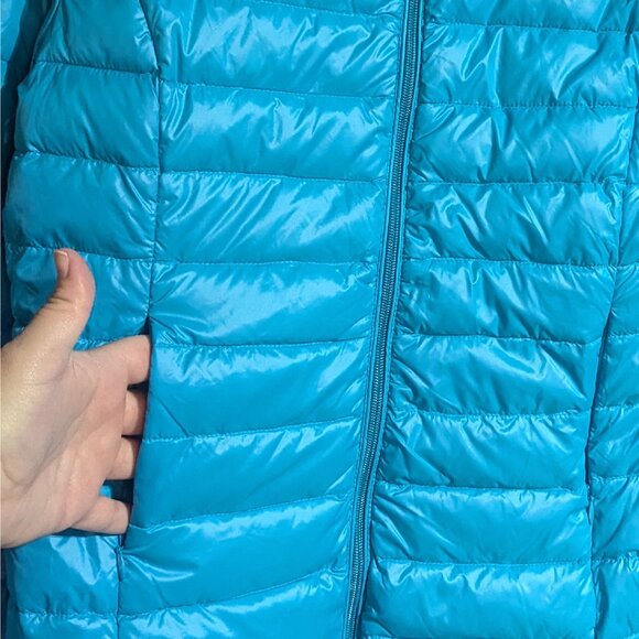 Nuage Sport Lightweight Down Puffer Jacket – Light Blue – Women’s M – NWT - Picture 7 of 7